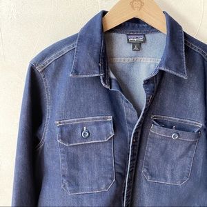 patagonia stretch denim shirt SMALL